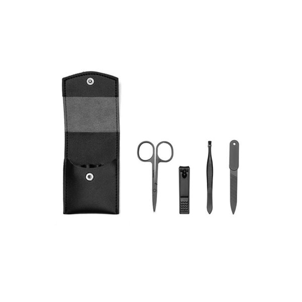 Set de belleza black con logo para Merchandising y Regalos Empresariales