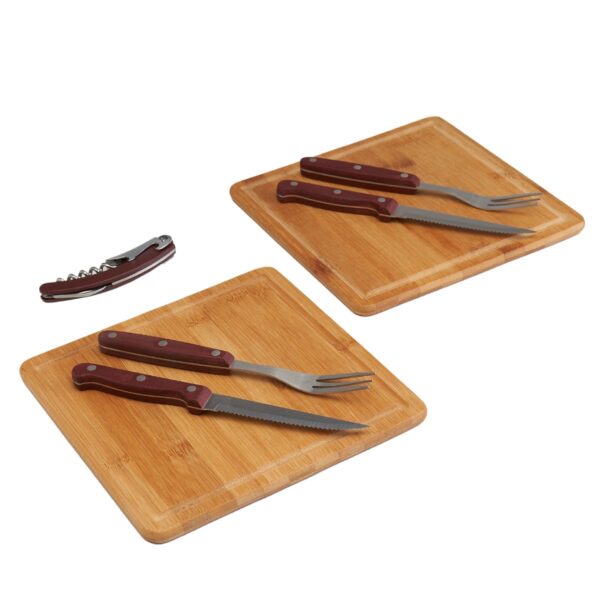 Set de Asado Pampa con logo para Merchandising y Regalos Empresariales