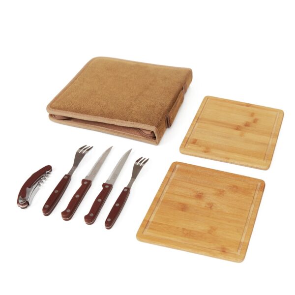 Set de Asado Pampa con logo para Merchandising y Regalos Empresariales