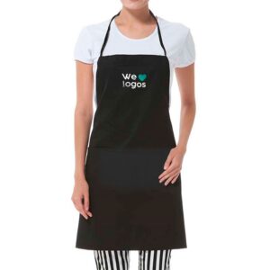 Delantal con Pechera con logo para merchandising y regalos empresarios