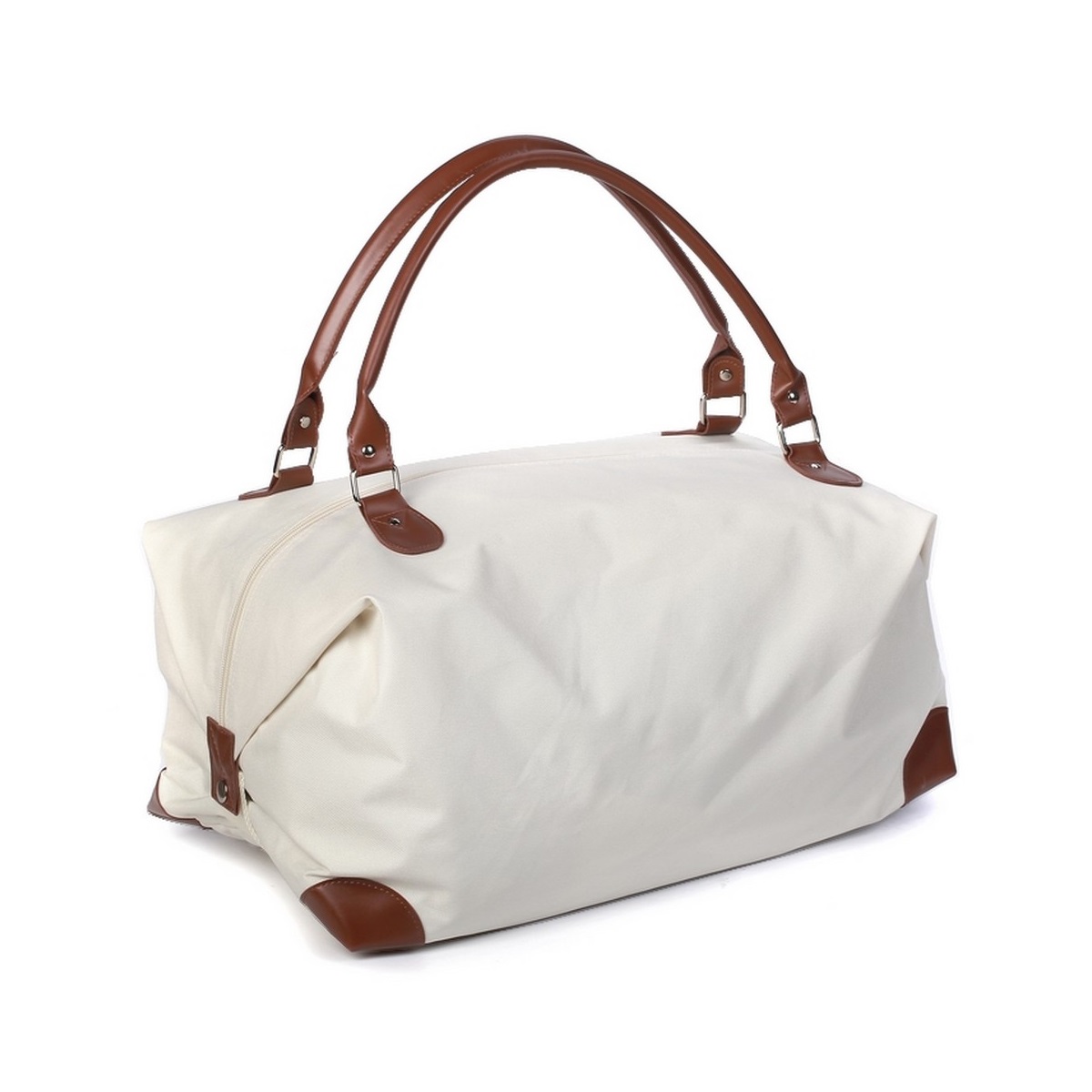 Bolso Champ blanco diagonal Bolso Champ con logo para Merchandising y Regalos Empresariales