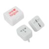World Travel Adaptor con logo para Merchandising y Regalos Empresariales