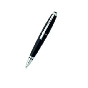 Bolígrafo rollerball cross edge jet negro gel con logo para Merchandising y Regalos Empresariales