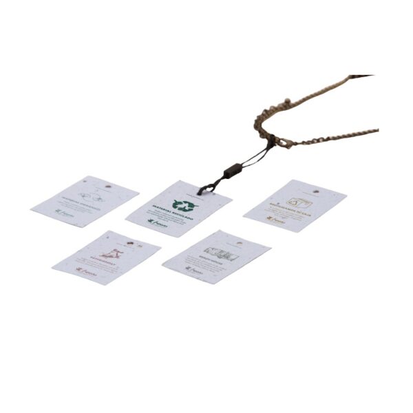 Etiqueta plantable con logo para Merchandising y Regalos Empresariales