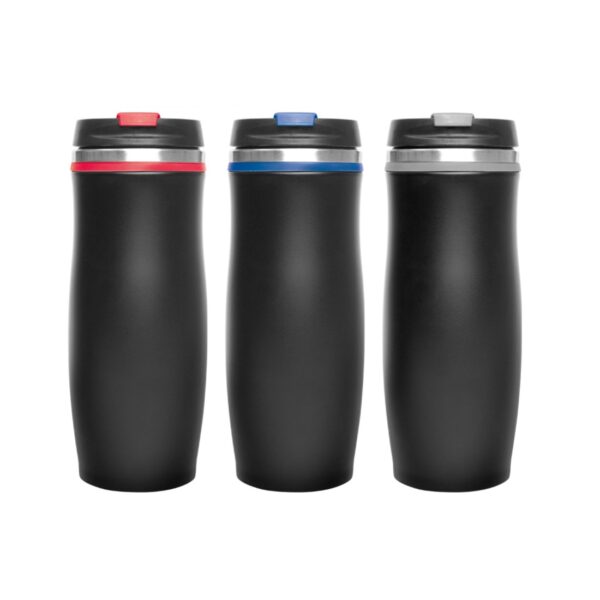 Mug Siluet Black con logo para Merchandising y Regalos Empresariales