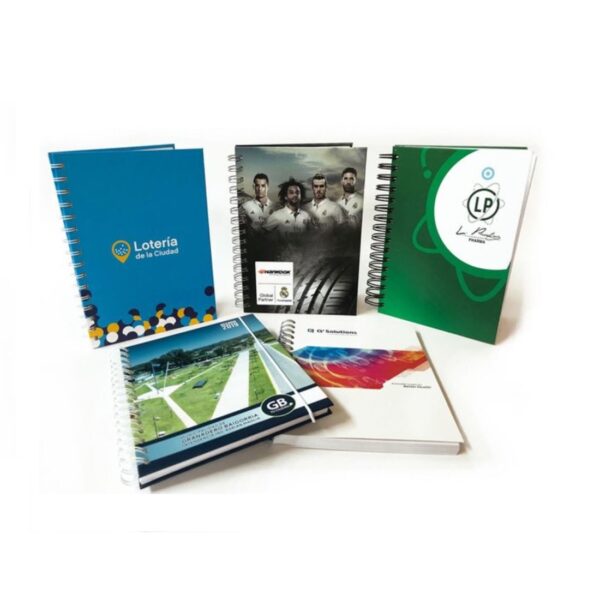 Cuaderno Anillados con logo para Merchandising y Regalos Empresariales