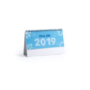 Calendario Sobremesa Feber con logo para Merchandising y Regalos Empresariales