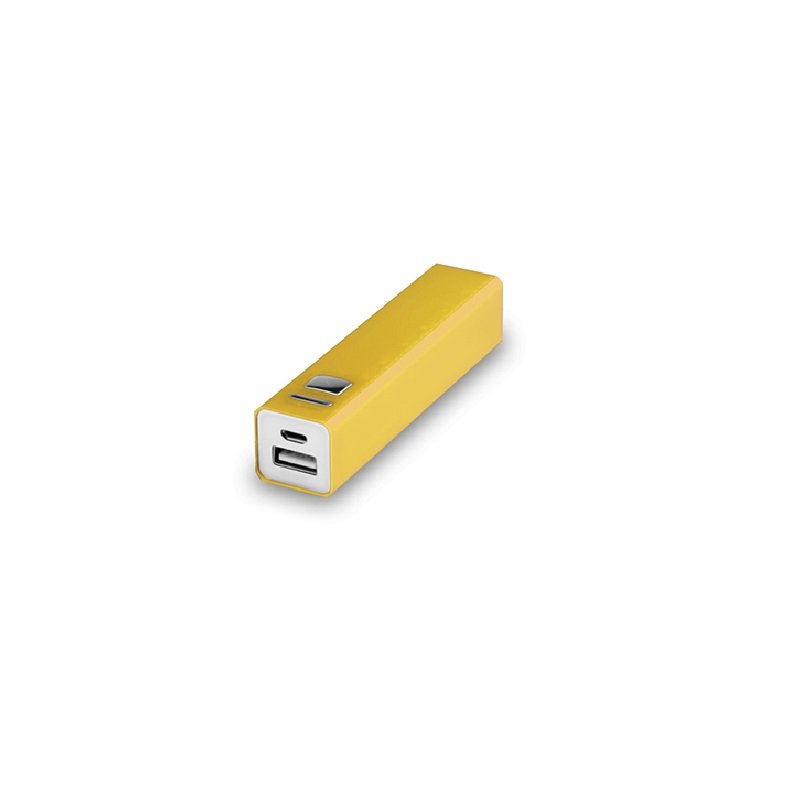 Power Bank Thazer amarillo Power Bank Thazer con logo para Merchandising y Regalos Empresariales
