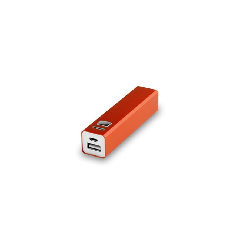 Power Bank Thazer naranja Power Bank Thazer con logo para Merchandising y Regalos Empresariales