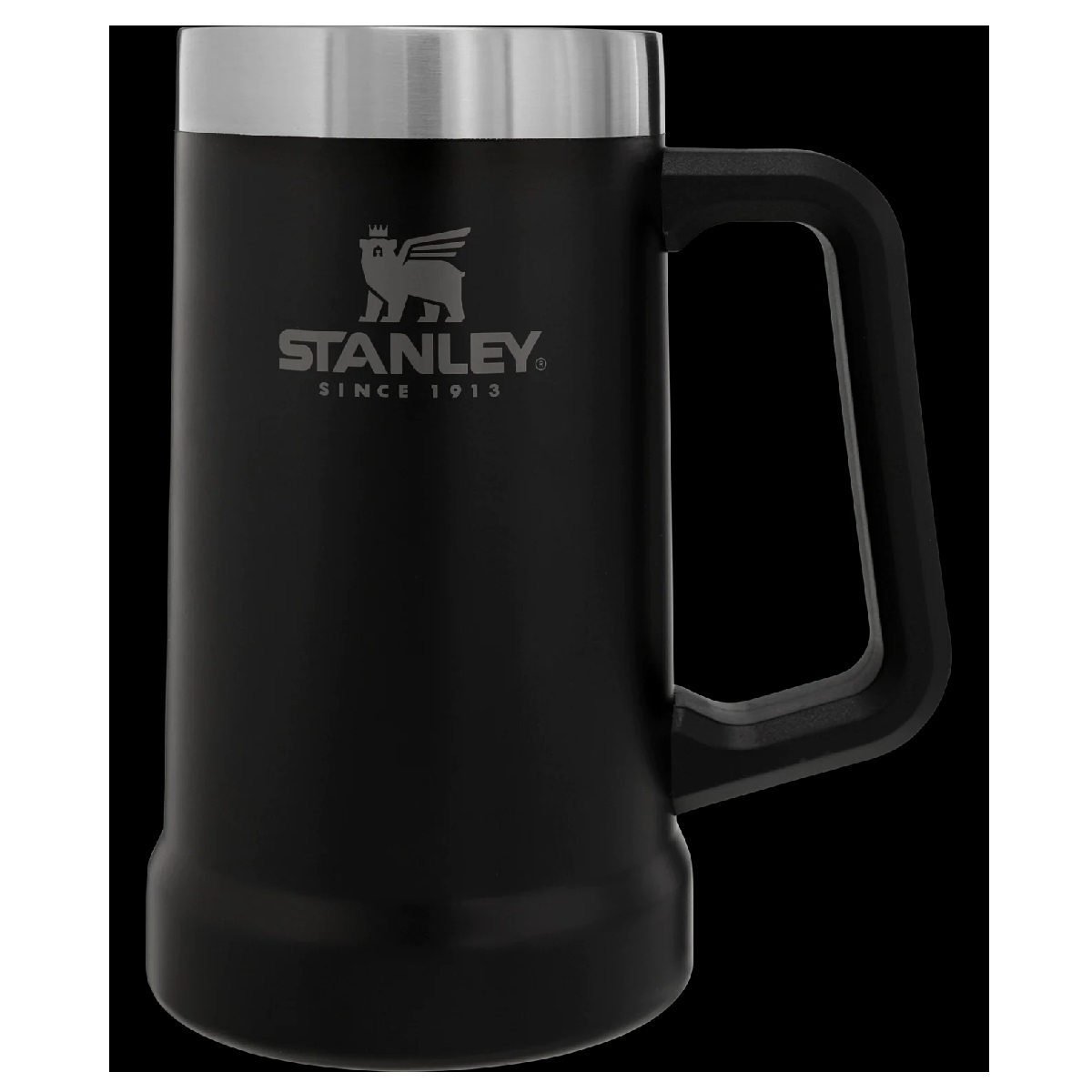 Vaso de Cerveza Adventure negro Vaso de Cerveza Adventure con logo para Merchandising y Regalos Empresariales