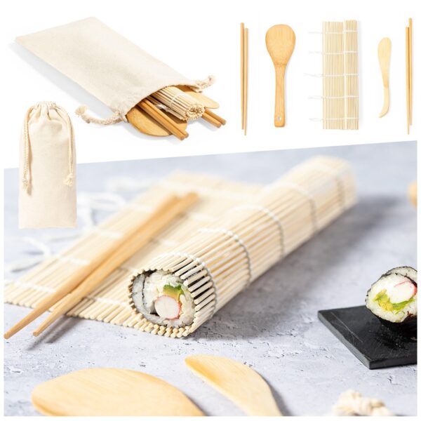 Set Sushi Kazary con logo para Merchandising y Regalos Empresariales