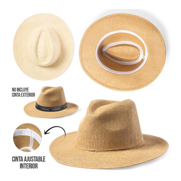 Sombrero Mulins con logo para Merchandising y Regalos Empresariales