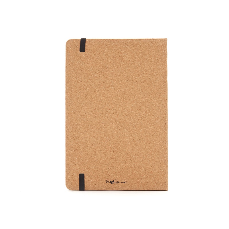 Cuaderno Corks dorso Cuaderno Corks con logo para Merchandising y Regalos Empresariales