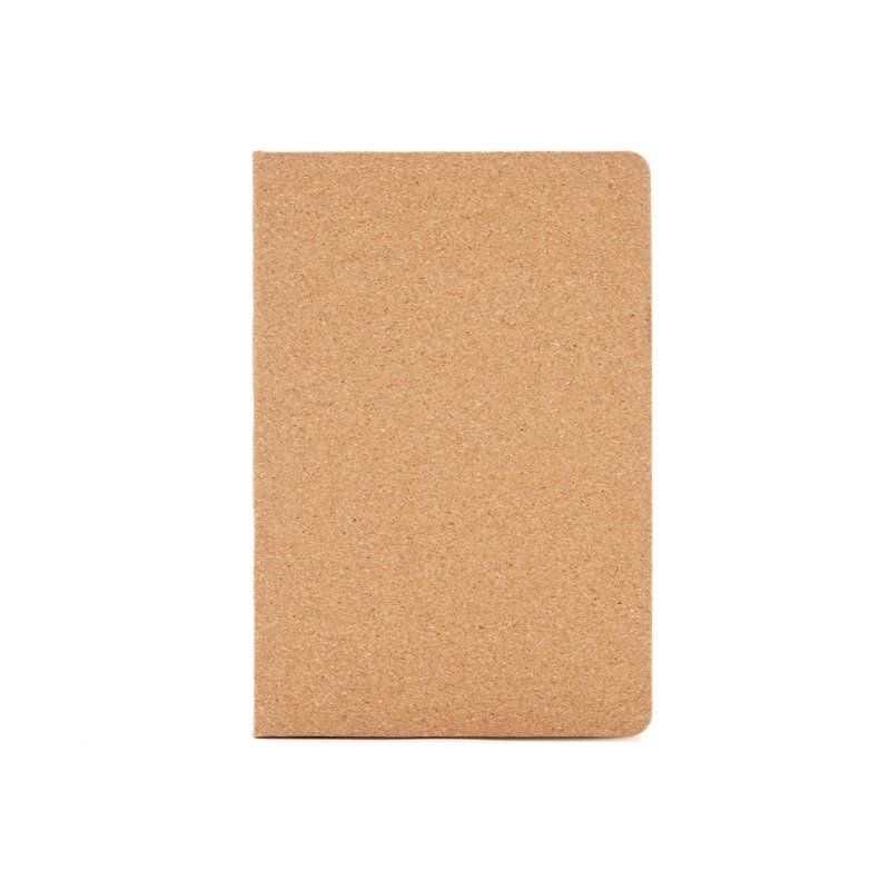 Cuaderno Corks frente Cuaderno Corks con logo para Merchandising y Regalos Empresariales