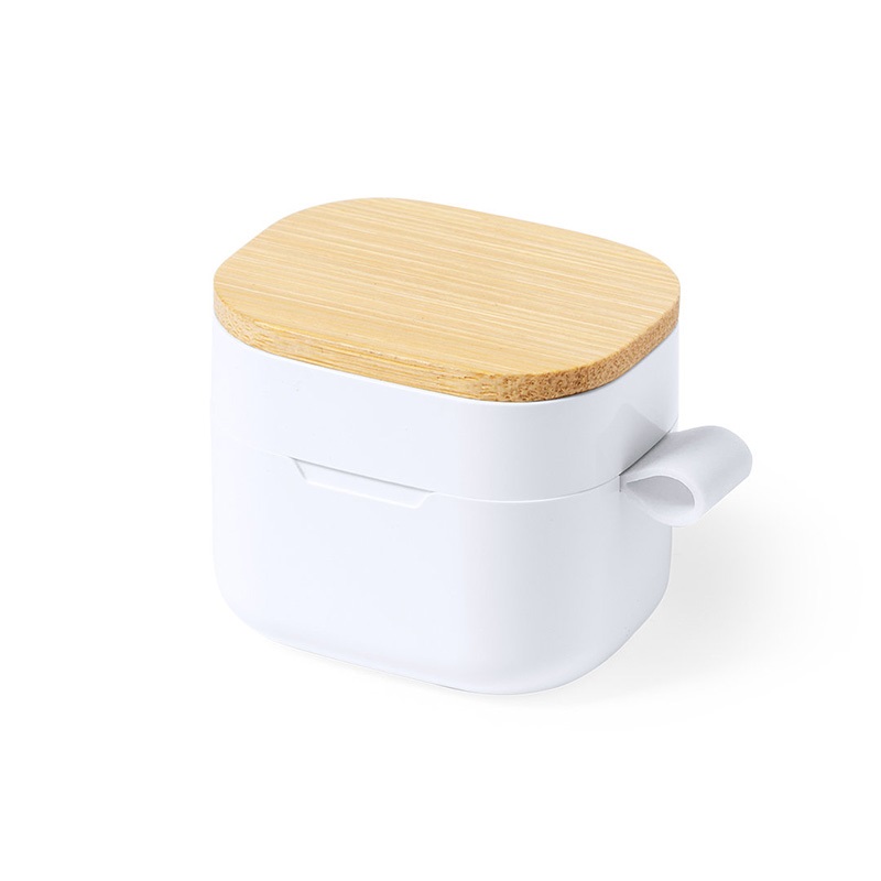 14QATEMPO 3- Auriculares Tempo con logo para Merchandising y Regalos Empresariales