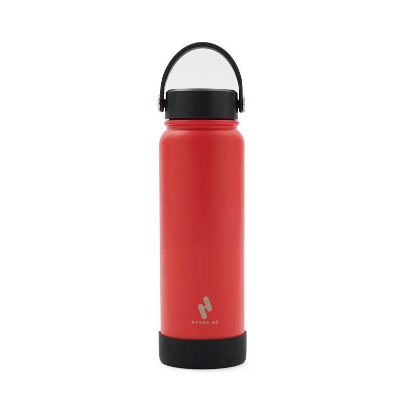 Botella HydraGo 750 ml rojo Botella HydraGo 750 ml con logo para Merchandising y Regalos Empresariales